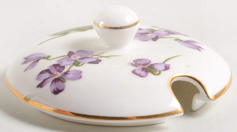 Victorian Violets Lid for Jam/Jelly by Hammersley-1