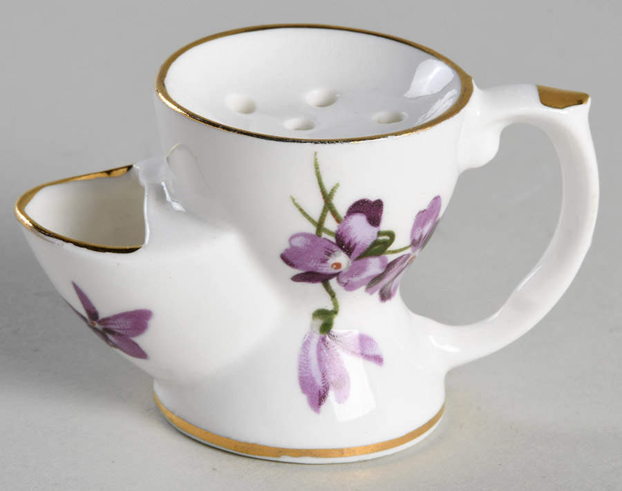Victorian Violets Miniature Shaving Mug by Hammersley-1