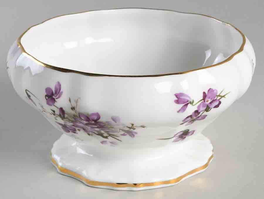 Victorian Violets Candy Jar No Lid by Hammersley-1