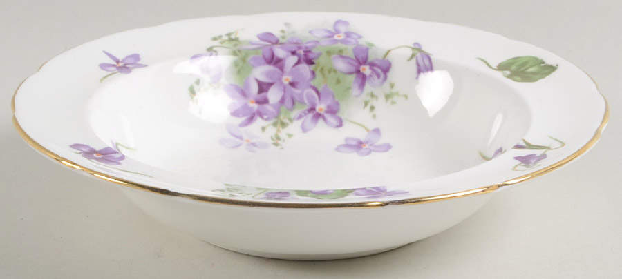 Victorian Violets Fruit/Dessert (Sauce) Bowl by Hammersley-1