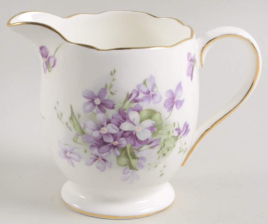 Victorian Violets Creamer by Hammersley-1