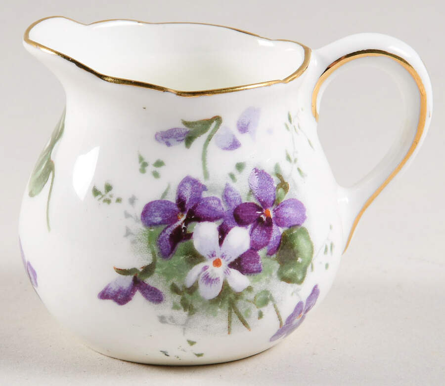 Victorian Violets Mini Creamer by Hammersley-1