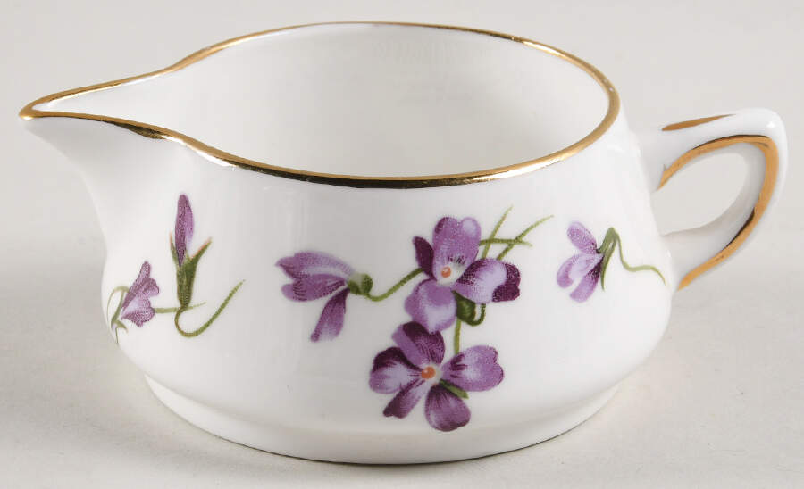 Victorian Violets Stacking Mini Creamer by Hammersley-1