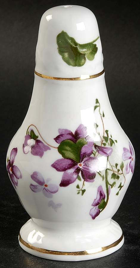 Victorian Violets Salt Shaker by Hammersley-1