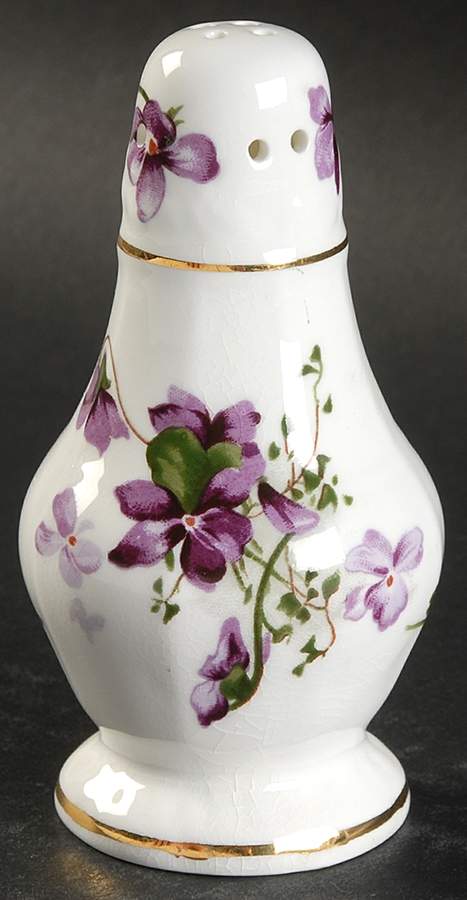 Victorian Violets Pepper Shaker by Hammersley-1