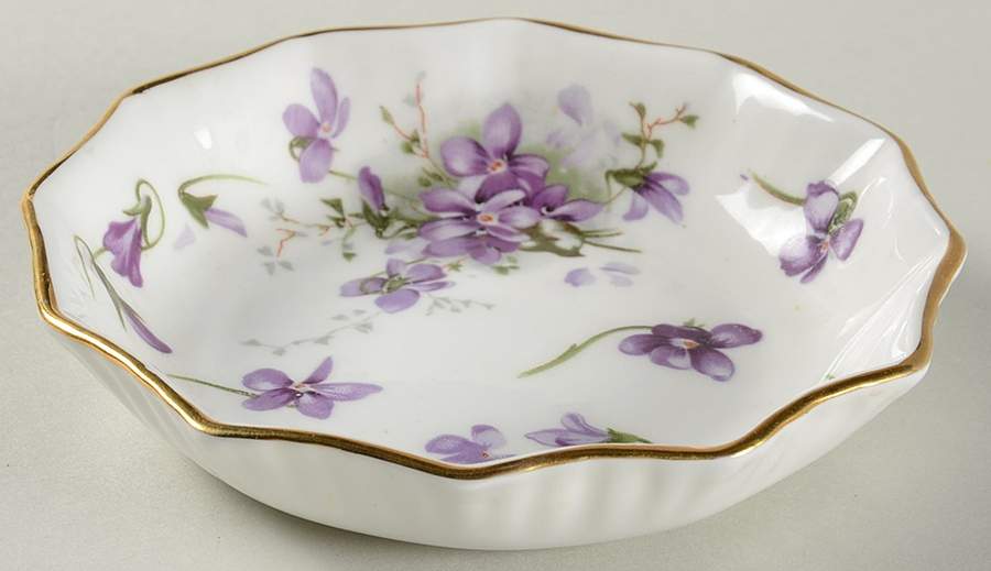 Victorian Violets 4" Savoy Sweet Dish by Hammersley-1