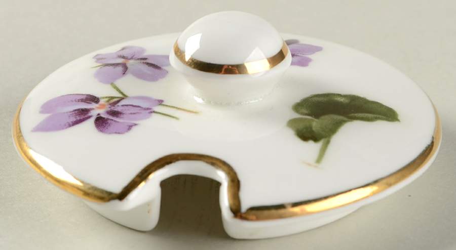 Victorian Violets Lid for Jam/Jelly by Hammersley-1