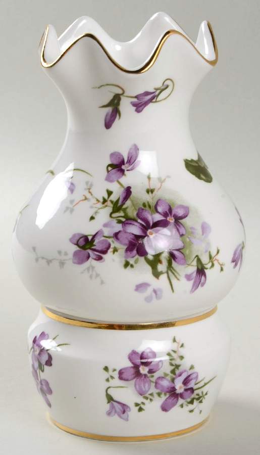 Victorian Violets Night Light by Hammersley-1