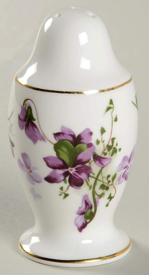 Victorian Violets Salt & Pepper Set by Hammersley-1