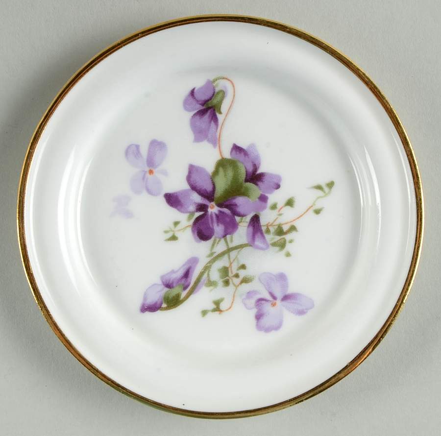Victorian Violets Coaster Only for Mug & Coaster Set by Hammersley-1