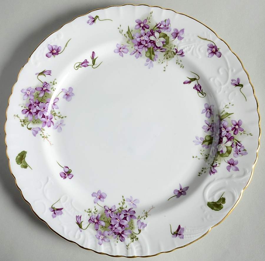 Victorian Violets Dinner Plate by Hammersley-1