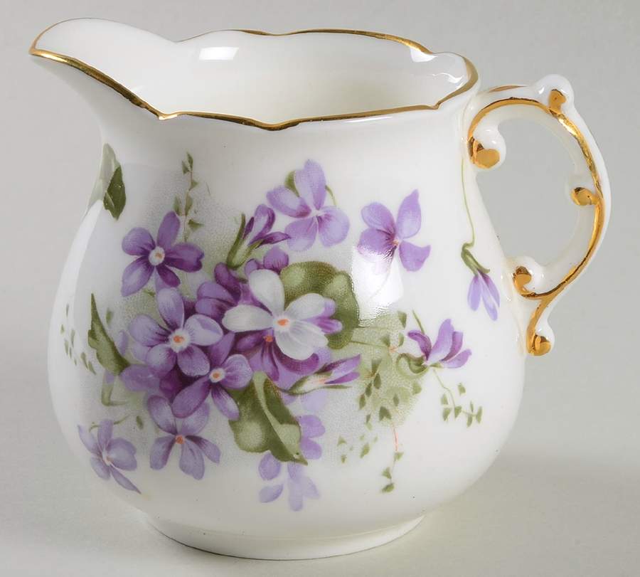 Victorian Violets Creamer by Hammersley-1