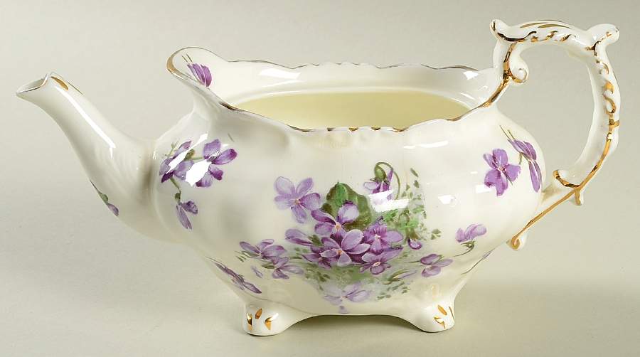 Victorian Violets Mini Teapot No Lid by Hammersley-1