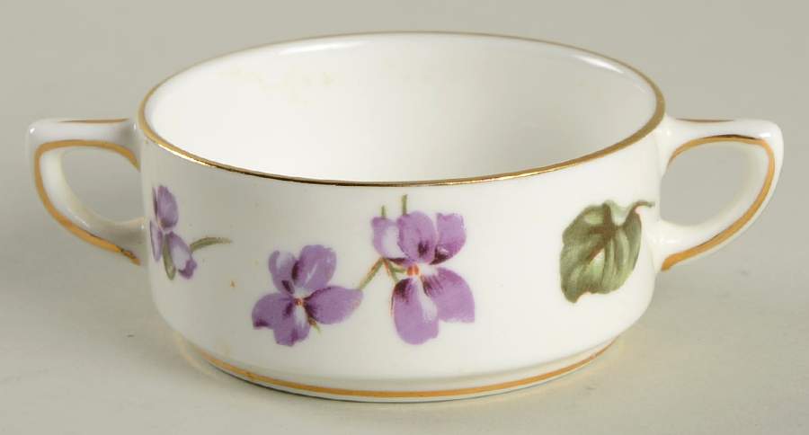 Victorian Violets Mini Open Sugar Bowl by Hammersley-1