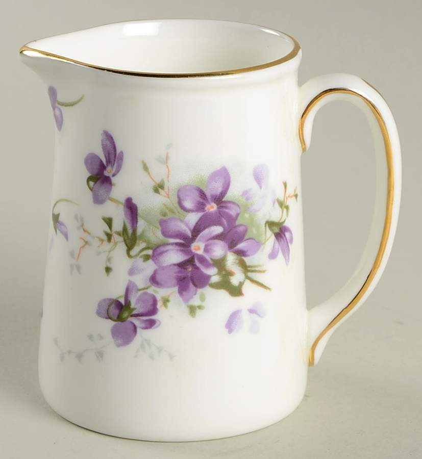 Victorian Violets Mini Creamer by Hammersley-1