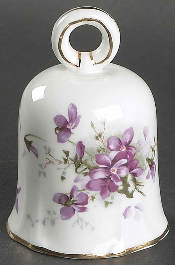 Victorian Violets Bell by Hammersley-1