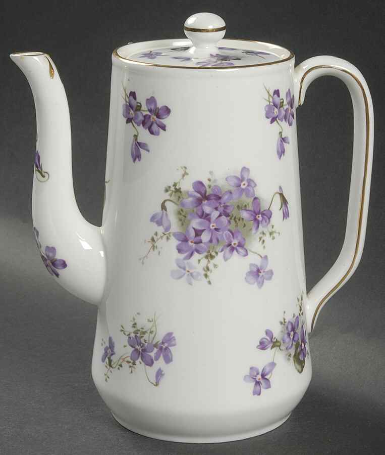 Victorian Violets Coffee Pot & Lid by Hammersley-1