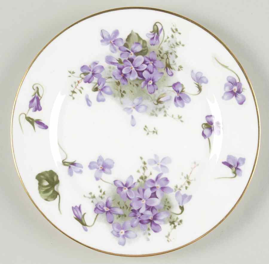 Victorian Violets Bread & Butter Plate by Hammersley-1