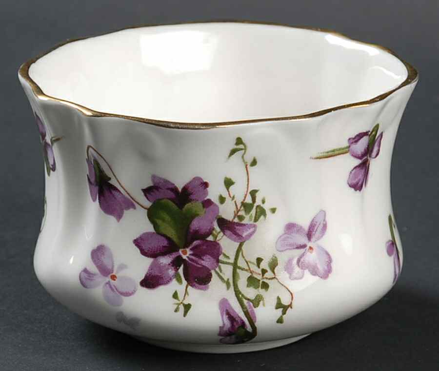 Victorian Violets Mini Open Sugar Bowl by Hammersley-1