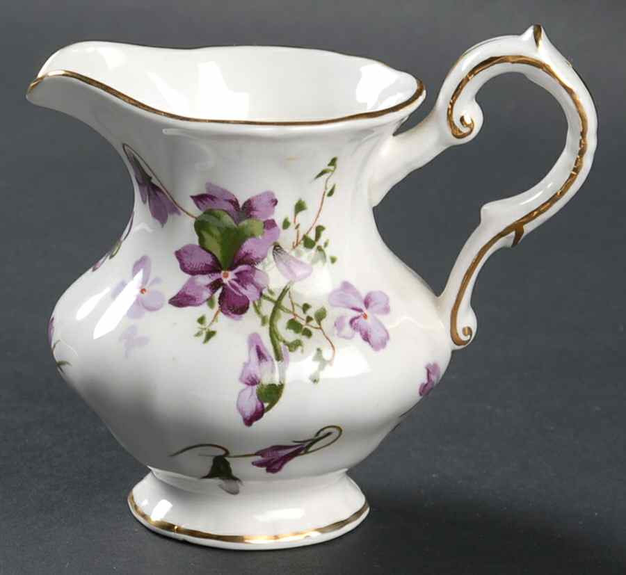 Victorian Violets Mini Creamer by Hammersley-1