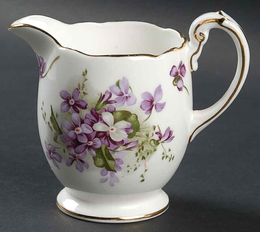 Victorian Violets Creamer by Hammersley-1