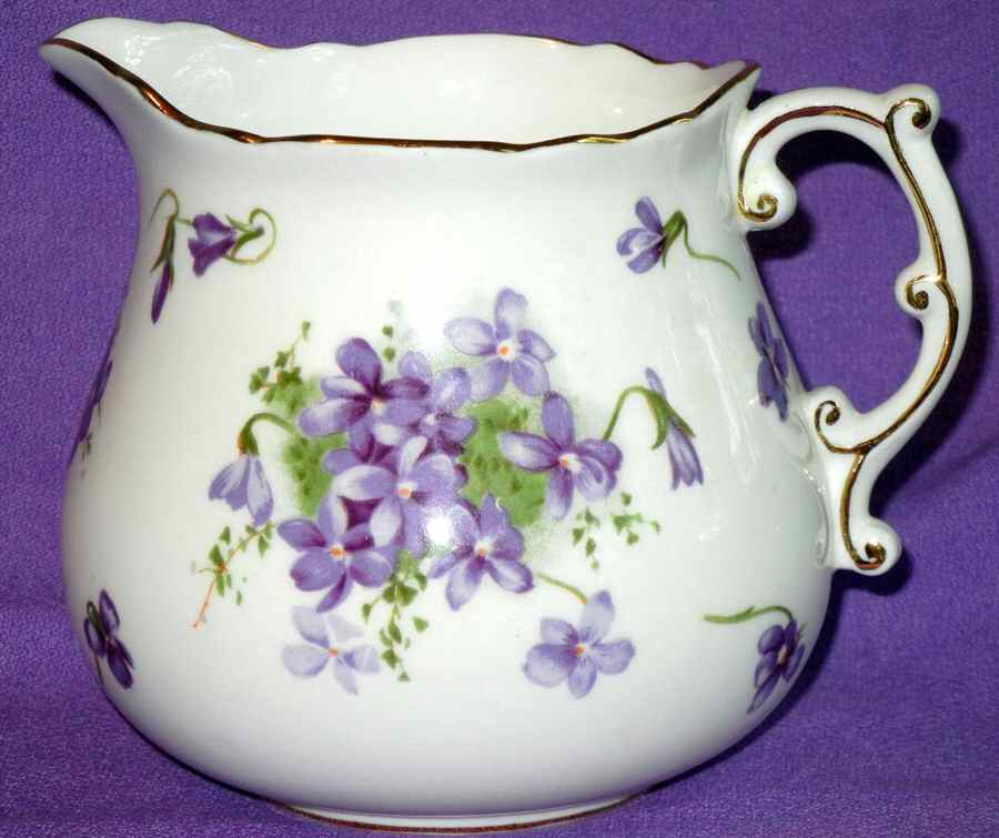 Victorian Violets 18 Oz Pitcher by Hammersley-1