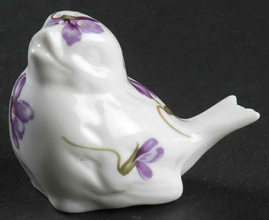 Victorian Violets Figural Pepper Shaker by Hammersley-1