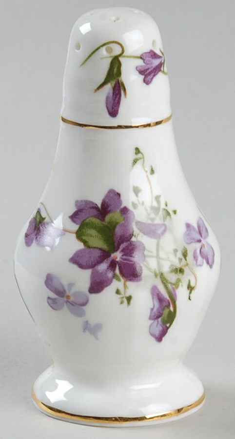 Victorian Violets Pepper Shaker by Hammersley-1