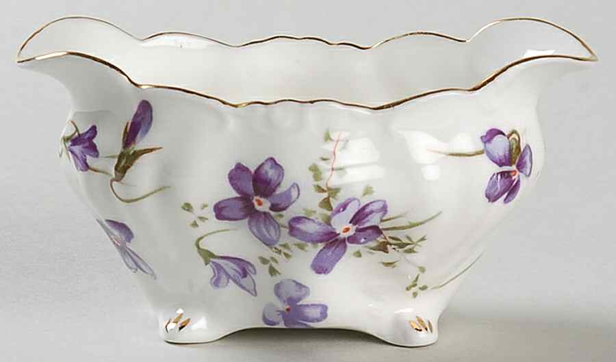 Victorian Violets Mini Open Sugar Bowl by Hammersley-1