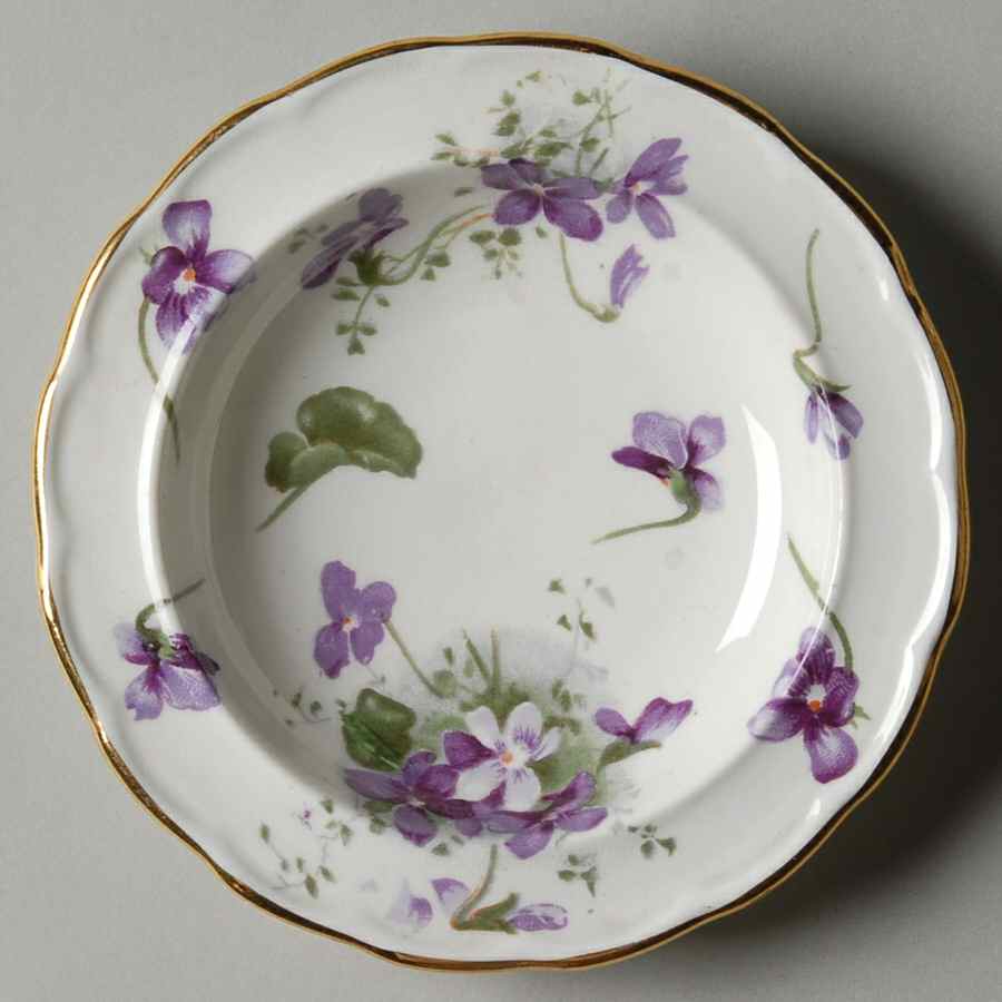 Victorian Violets 4" Ashtray by Hammersley-1