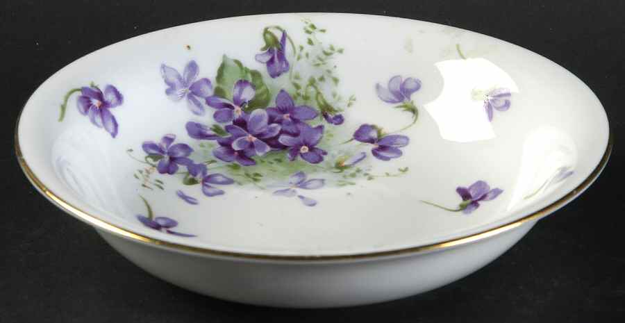 Victorian Violets Fruit/Dessert (Sauce) Bowl by Hammersley-1