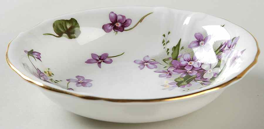 Victorian Violets Fruit/Dessert (Sauce) Bowl by Hammersley-1