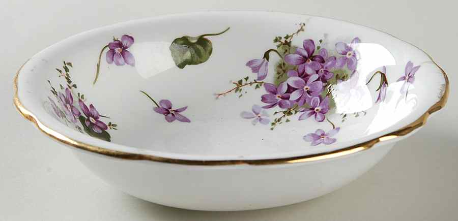 Victorian Violets Coupe Cereal Bowl by Hammersley-1