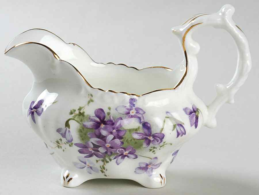 Victorian Violets Creamer by Hammersley-1