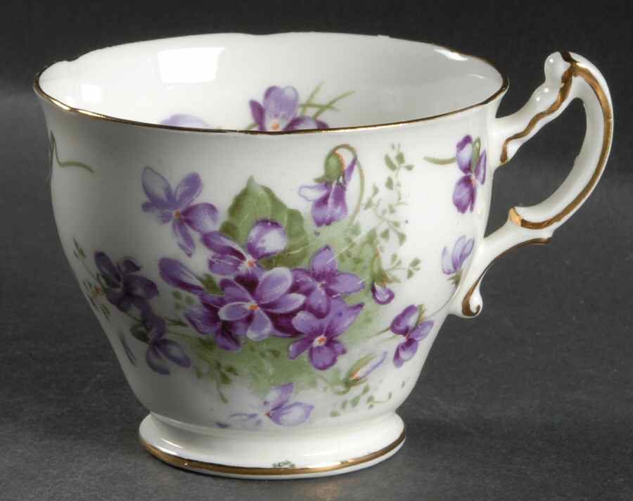 Victorian Violets Footed Cup by Hammersley-1