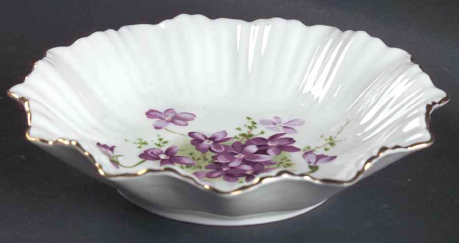 Victorian Violets Sweet Dish Fife 5" by Hammersley-1