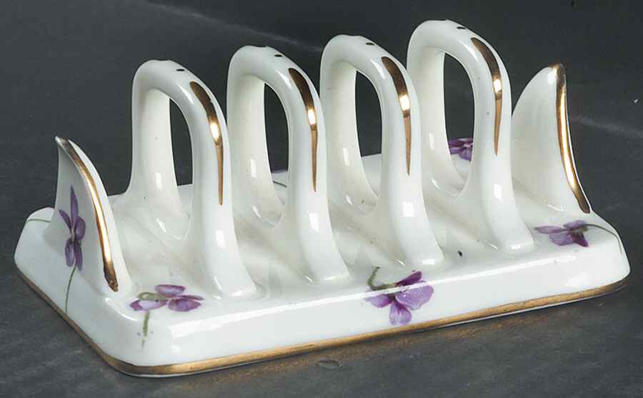 Victorian Violets Toast Server by Hammersley-1