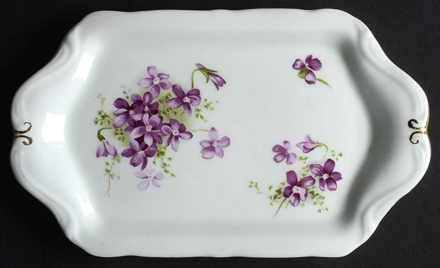 Victorian Violets Regency Tray by Hammersley-1