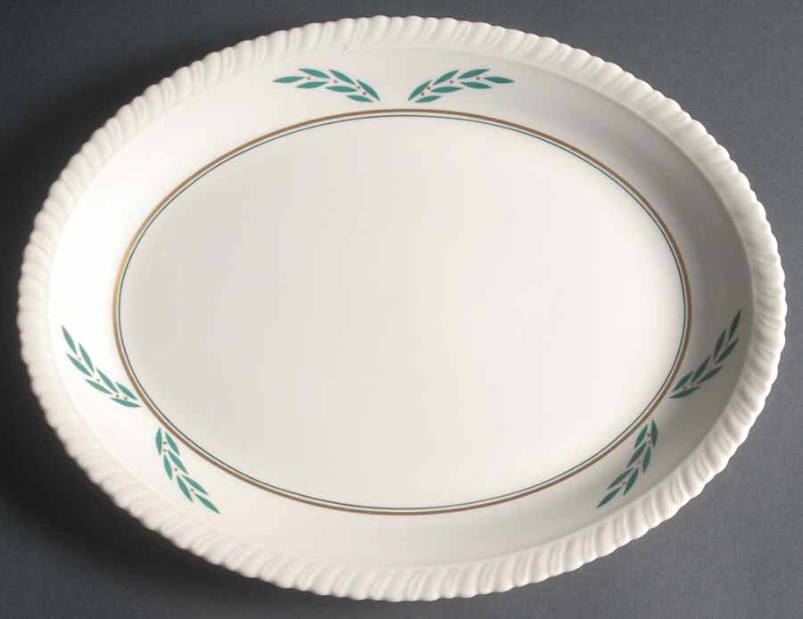 Coronation 14" Oval Serving Platter by Hanover-1