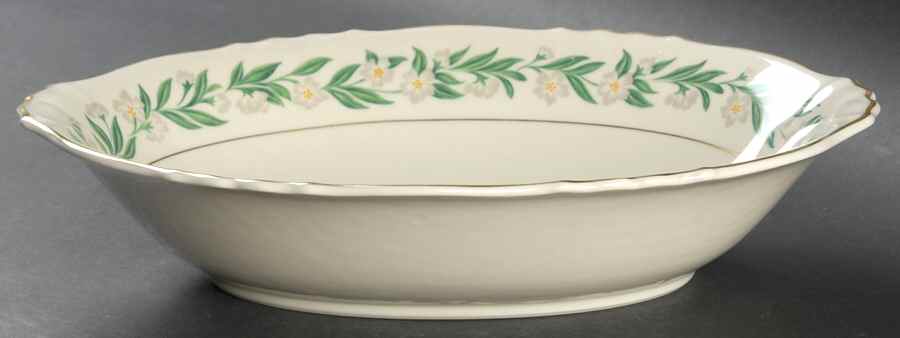 HAN1 10" Oval Vegetable Bowl by Hanover-1