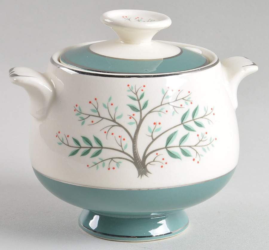 Paradise Sugar Bowl & Lid by Hanover-1