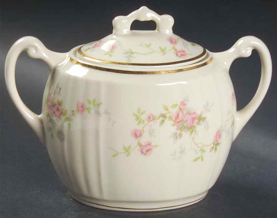 Primrose Sugar Bowl & Lid by Hanover-1