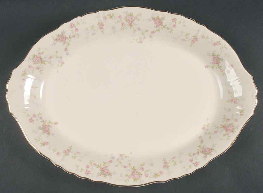 Primrose 16" Oval Serving Platter by Hanover-1