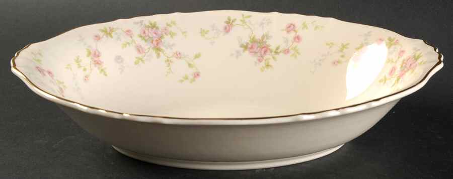 Primrose 10" Oval Vegetable Bowl by Hanover-1