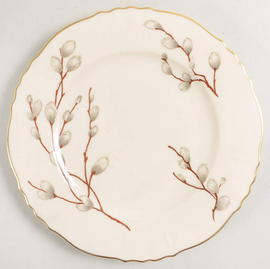 Pussy Willow Salad Plate by Hanover-1