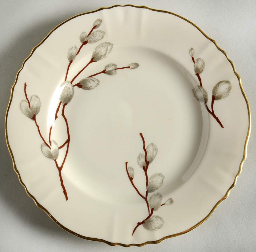 Pussy Willow Bread & Butter Plate by Hanover-1