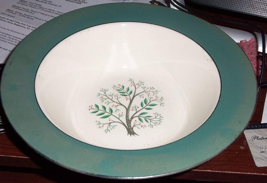 Tree of Life Rim Soup Bowl by Hanover-1