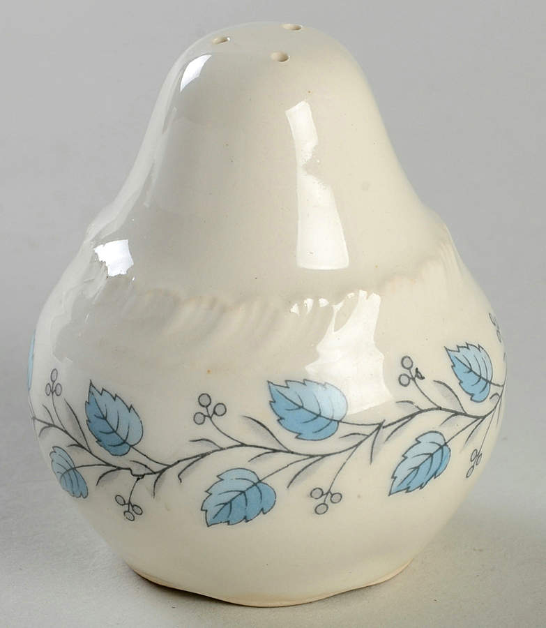Bermuda (Blue Leaves) Salt Shaker by Harker-1