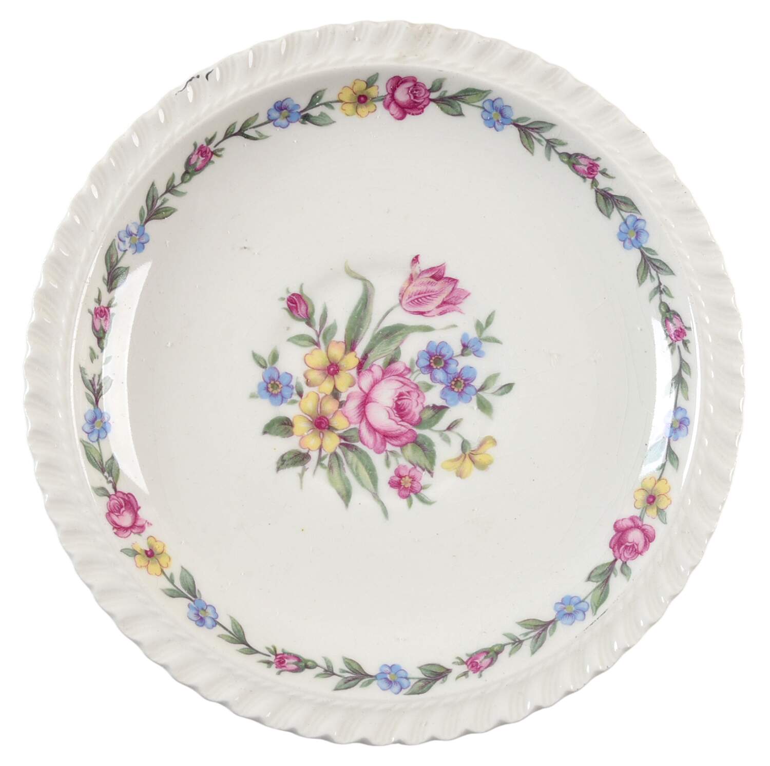 Bouquet Saucer by Harker-1