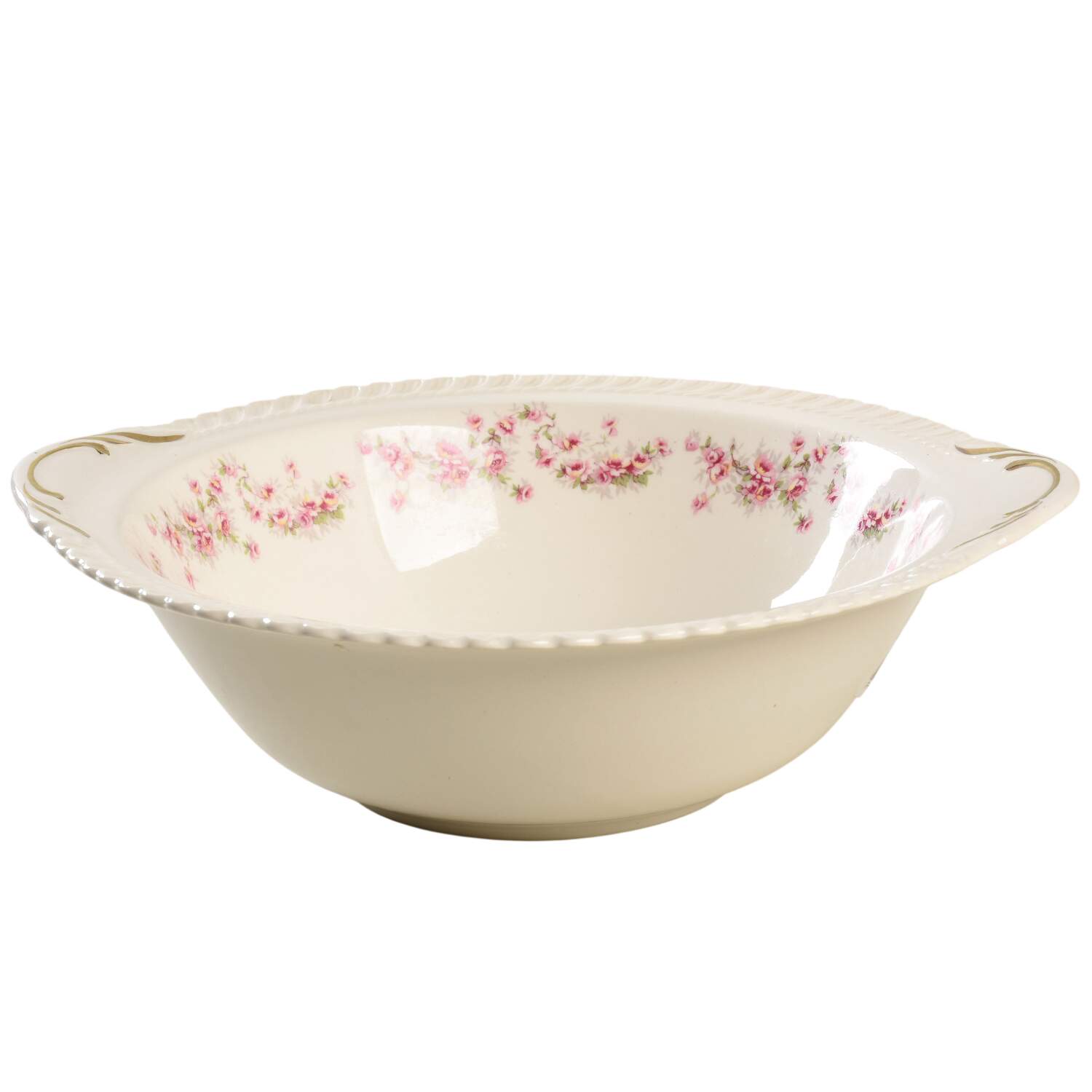 Bridal Rose (Royal Gadroon, No Trim) Round Vegetable No Lid by Harker-1